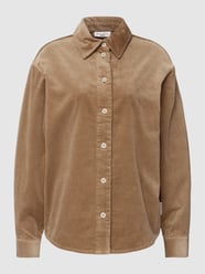 Overhemdjack in ribcordlook van Marc O'Polo Denim Beige - 15
