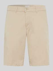 Regular Fit Chinoshorts aus Baumwoll-Mix Modell 'BOZEN' von Brax Beige - 40