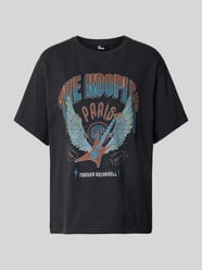 T-Shirt mit Label-Print von THE KOOPLES Grau - 24