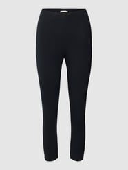 Legginsy z elastycznym pasem od edc By Esprit Czarny - 5