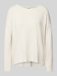 Longsleeve mit überschnittenen Schultern von Milano Italy Beige - 21