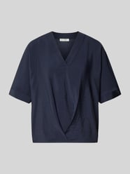 Blusenshirt mit V-Ausschnitt von Christian Berg Woman - 14