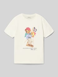 Regular Fit T-Shirt aus reiner Baumwolle von Polo Ralph Lauren Teens - 38