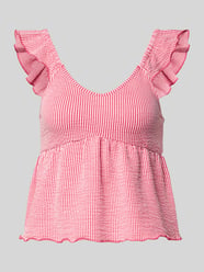 Regular Fit Trägertop aus Baumwoll-Mix Modell 'MISTY' von ONLY Pink - 25