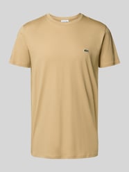 Regular Fit T-Shirt aus reiner Baumwolle von Lacoste Beige - 29