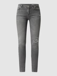 Skinny Fit Jeans mit Destroyed-Effekten von Review - 42