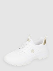 Sneakersy wsuwane z detalami z logo   od Bagatt Biały - 1