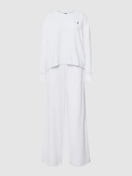 Damen Sweatanzug in unifarbenem Design von Polo Ralph Lauren Weiß - 20