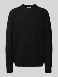 Relaxed fit gebreide pullover van katoenmix, model 'DALE LIFE' van Only & Sons - 8
