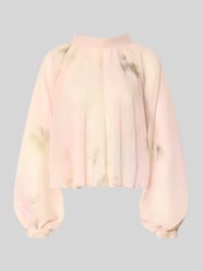 Loose Fit Bluse mit Allover-Muster von MAX&Co. Pink - 15