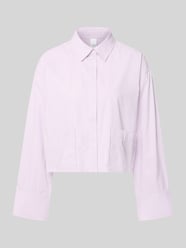 relaxed fit overhemdblouse van zuivere katoen model 'Lee' van YAS - 4