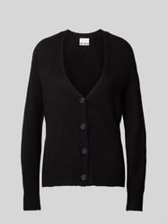 Kurtka z dzianiny z dodatkiem wełny z alpaki model ‘Kamara’ od ICHI - 35