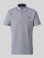 Regular Fit Poloshirt mit Kontraststreifen von Tom Tailor - 44