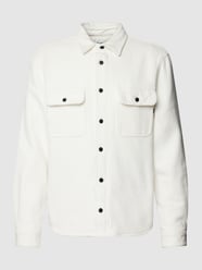 Hemdjacke mit Brusttaschen von REVIEW Weiß - 7