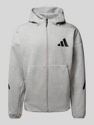 Sweatjacke mit Logo-Print von ADIDAS SPORTSWEAR Grau - 27