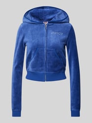 Sweatjacke mit Kapuze Modell 'ROBYN' von Juicy Couture Blau - 33