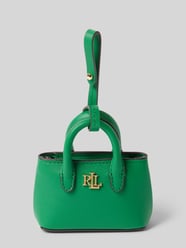Zawieszka ze skóry z aplikacją z metką od Lauren Ralph Lauren - 11