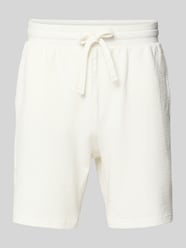 Szorty dresowe o kroju loose fit z mieszanki bawełny ekologicznej model 'KIAN' od ONLY & SONS - 1