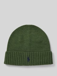 Wollen muts in gebreide look van Polo Ralph Lauren Groen - 23