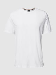 T-Shirt mit Stretch-Anteil Modell 'Mix&Match T-Shirt' von BOSS Weiß - 21