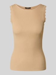 Top z imitacji dzianiny od Zero - 28