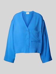 Bluzka o kroju relaxed fit z efektem marszczenia od INFLUENCER'S CHOICE BY P&C* - 1