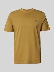 T-Shirt mit geripptem Rundhalsausschnitt Modell 'JENS' von Blend - 19