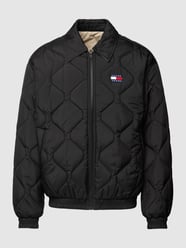 Bomberjacke mit Steppnähten von Tommy Jeans Schwarz - 25