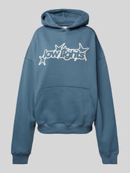 Oversized Hoodie mit Kapuze Modell 'Starlight' von Low Lights Studios Blau - 24