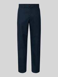 Spodnie lniane o kroju slim fit z mieszanki bawełny i lnu model 'MILES' od Selected Homme - 5