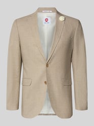 2-Knopf-Sakko mit Reverskragen Modell 'Paul' von CG – CLUB of GENTS Beige - 25