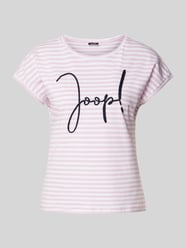 T-Shirt mit Label-Stitching Modell 'Teri' von JOOP! Lila - 23