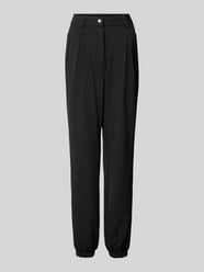 Spodnie materiałowe o kroju relaxed fit z kontrafałdami model ‘Nele’ od GUIDO MARIA KRETSCHMER WOMAN - 5