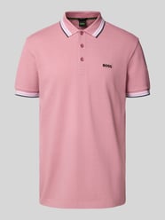 Regular Fit Poloshirt aus reiner Baumwolle von BOSS Green Pink - 23