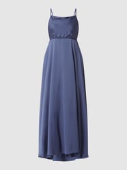 Avondjurk van satijn  van Jake*s Cocktail Blauw / turquoise - 10