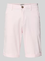 Straight Fit Shorts mit Eingrifftaschen Modell 'Bowie' von JACK & JONES Pink - 41
