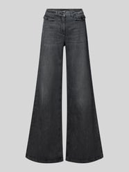 Wide fit Jeans met achterzakken van Luisa Cerano - 2