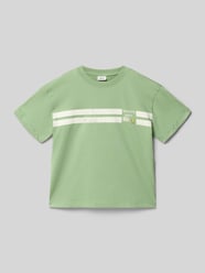 t-shirt o kroju regular fit z czystej bawełny od s.Oliver RED LABEL - 42