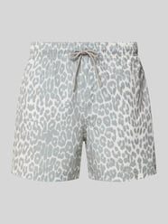 regular fit zwembroek met all-over dierenprint model 'Maui' van JACK & JONES - 9