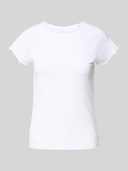 T-shirt o kroju regular fit z mieszanki bawełny od Tom Tailor Denim - 4