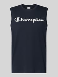 Top mit Logo und Rundhalsausschnitt von Champion - 17