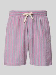 Zwemshort met steekzakken model 'Stan' van Les Deux - 4