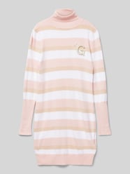 Sweatjurk met labelapplicatie van Guess Roze - 8