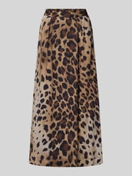 Maxirock aus reiner Viskose mit Allover-Animal-Print von Smith and Soul - 32