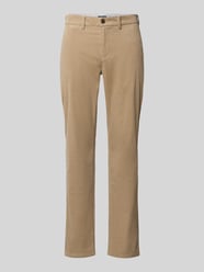 Slim Fit Cordhose mit Gesäßtaschen von MCNEAL Beige - 39