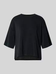 T-shirt z mieszanki modalu z okrągłym dekoltem od Jake*s Casual - 5