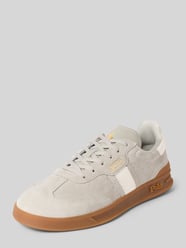 Sneakersy skórzane ze sznurowaniem model ‘HTR Aera’ od Polo Ralph Lauren - 2