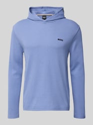 Comfort Fit Langarmshirt aus Baumwoll-Mix Modell 'WAFFLE' von BOSS - 39