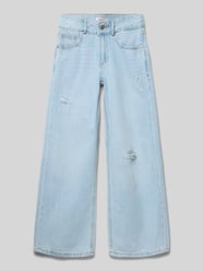 Regular Fit Wide Leg Jeans aus reiner Baumwolle Modell 'KOGMOTT' von ONLY - 29