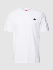 T-Shirt mit Label-Stitching von Kappa Weiß - 24